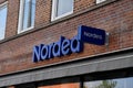 Nordeabank branch in danish capital Copenhagen Denmark Royalty Free Stock Photo