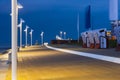 Norderney Beach Promenade At Night