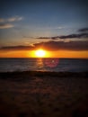 Nordhouse Dunes Sunset Michigan summer Royalty Free Stock Photo