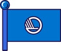 Nordic Council Flagpole Flag Banner