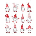 Nordic gnomes-01 Royalty Free Stock Photo