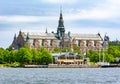 Nordic museum Nordiska museet on Museum island, Stockholm, Sweden Royalty Free Stock Photo