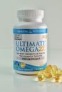 Nordic Naturals Ultimate Omega 2x Fish Oil Royalty Free Stock Photo