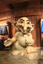 Giant troll in a store at Epcot