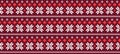 Seamless Winter Holiday Snow Pattern