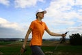 Nordic walking #3 Royalty Free Stock Photo