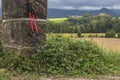 Nordic walking sticks for tourists Royalty Free Stock Photo