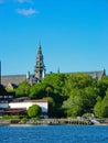 Nordiska museet in Stockholm (Sweden) Royalty Free Stock Photo