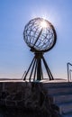 Nordkapp Globe Sculpture Royalty Free Stock Photo