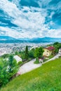 Nordkette mountain and ski area in Innsbruck, Austria