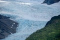 Nordland. Beautiful scenery of Svartisen glacier. Engabreen from the Holandsfjorden view.