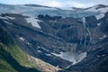 Nordland. Beautiful scenery of Svartisen glacier. Engabreen from the Holandsfjorden view.