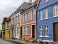 Nordnes neighborhood, Bergen, Norway Royalty Free Stock Photo