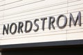 Nordstrom luxury department store signage close up at Ala Moana Shopping Center