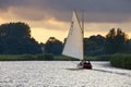 The Norfolk Broads - Norfolk - United Kingdom Royalty Free Stock Photo