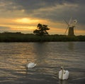 Norfolk Broads - United Kingdom Royalty Free Stock Photo