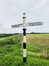 Vintage Fingerpost Royalty Free Stock Photo