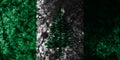 Norfolk island grunge flag on old dirty wall, Australia dependent territory flag Royalty Free Stock Photo