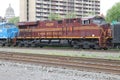 Norfolk Southern Heritage Locomotive 8102 Pennsylvania Royalty Free Stock Photo