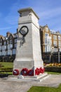 War Memorial in Esplanade Gardens in Hunstanton, Norfolk, UK Royalty Free Stock Photo