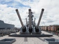 Battleship USS Wisconsin.