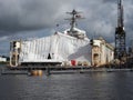 BAE Systems ship repair Royalty Free Stock Photo