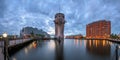 The USS Wisconsin (BB-64) in Norfolk, Virginia Royalty Free Stock Photo