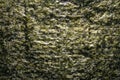 Nori algae in the form of sheets.Nori seaweed sheets for sushi Royalty Free Stock Photo