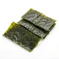 Nori isolated on white background Royalty Free Stock Photo