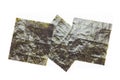 Nori , Japanese edible seaweed Royalty Free Stock Photo