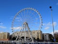 Noria-port of Malaga-Andalusia-Spain Royalty Free Stock Photo