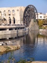 Norias of Hama, Syria Royalty Free Stock Photo