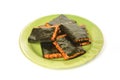 Norimaki senbei Royalty Free Stock Photo