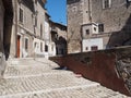 Norma medieval town in Italy Royalty Free Stock Photo