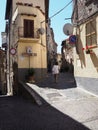 Norma medieval town in Italy Royalty Free Stock Photo