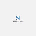 Normal Home logo simple letter N