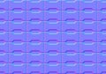 Normal map seamless pattern of pavement with adjacent blocks