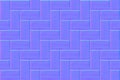 Normal map seamless texture of subway herringbone tile pattern