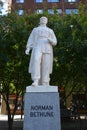 Norman Bethune Square statue Inaugurated in 1976,