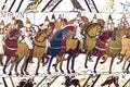 Norman Calvary Battle Hastings Bayeux Tapestry Normandy France Royalty Free Stock Photo