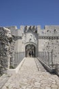 Entrance to the norman castle in Monte Sant'Angelo.