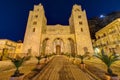 The norman cathedral of Cefalu in Sicily Royalty Free Stock Photo