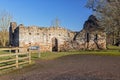 Norman Chapel, Brockhampton Manor, Herefordshire, England. Royalty Free Stock Photo