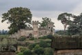 Norman fortifications at Warwick Castle, UK Royalty Free Stock Photo