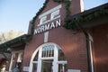 Norman Oklahoma train station Royalty Free Stock Photo