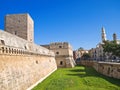 The Norman-Swabian Castle of Bari. Apuli Royalty Free Stock Photo