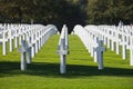 Normandy American Cemetery Royalty Free Stock Photo