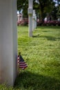 The Normandy American cemetery at Omaha beach, Normandy, France Royalty Free Stock Photo