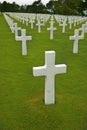 Normandy American Cemetery Royalty Free Stock Photo