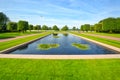 The Normandy American Cemetery and World War Two Memorial at Colleville-sur-Mer on the coast of France Royalty Free Stock Photo